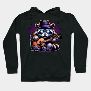 Rocker racoon Tee Hoodie